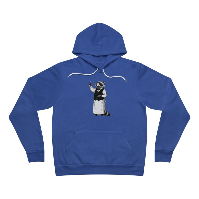 Sudadera con capucha de sommelier de mapache - Regalo de humor sobre vinos de mapache imagen 7