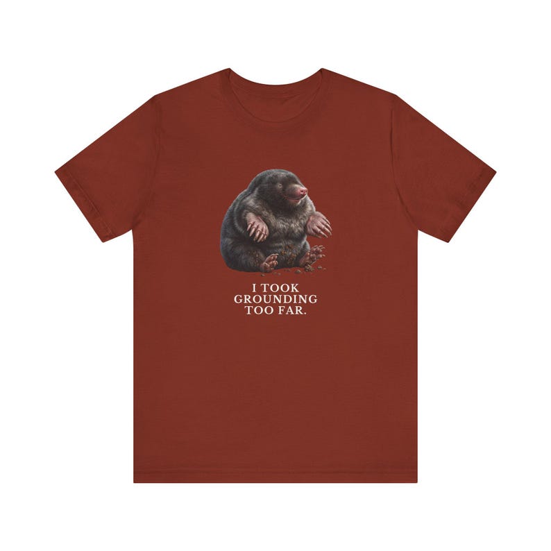 I Took Grounding Too Far T-Shirt immagine 7