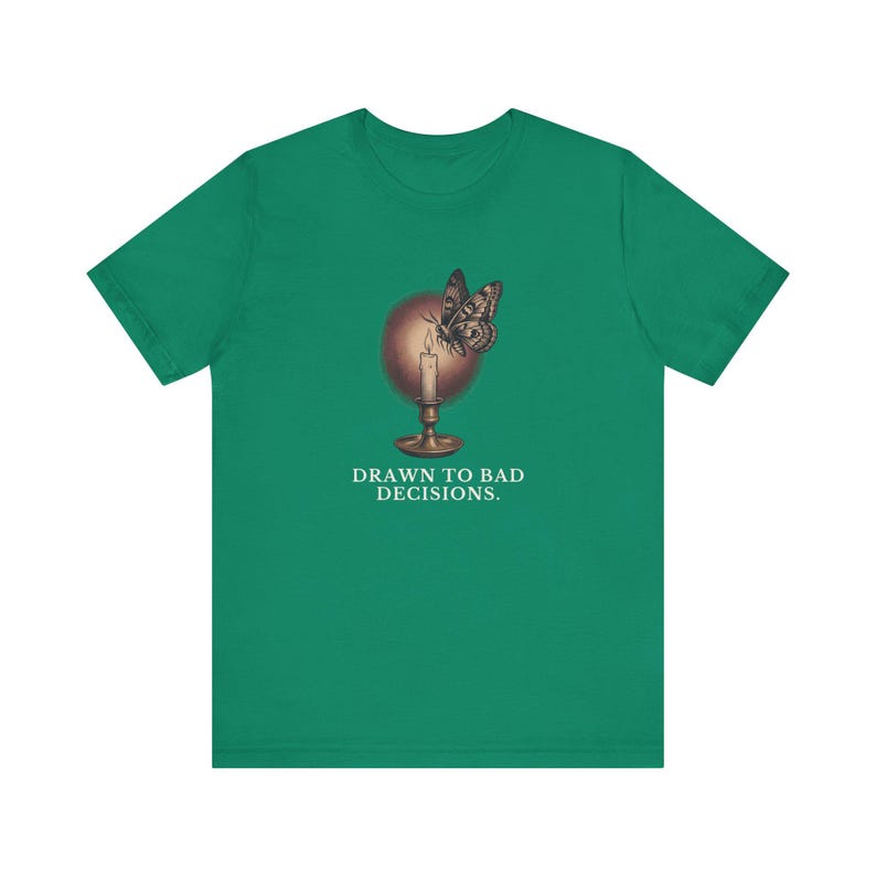 Drawn To Bad Decisions T-Shirt image 12