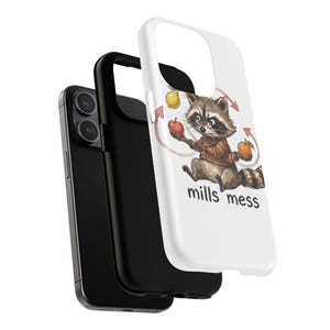 Mills Mess Raccoon Juggler Magnetic Phone Case - Funny Juggling Animal Gift image 12