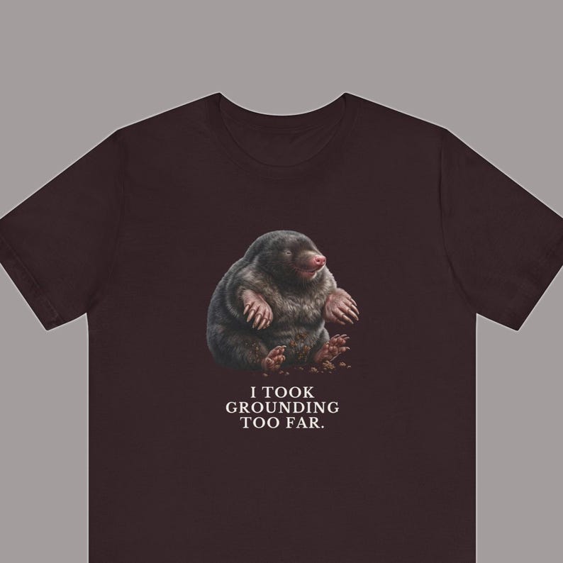 I Took Grounding Too Far T-Shirt immagine 1
