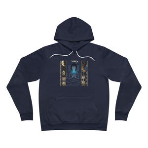The Insomniac Tarot Card Hoodie - Night Owl Witchy Gift image 8
