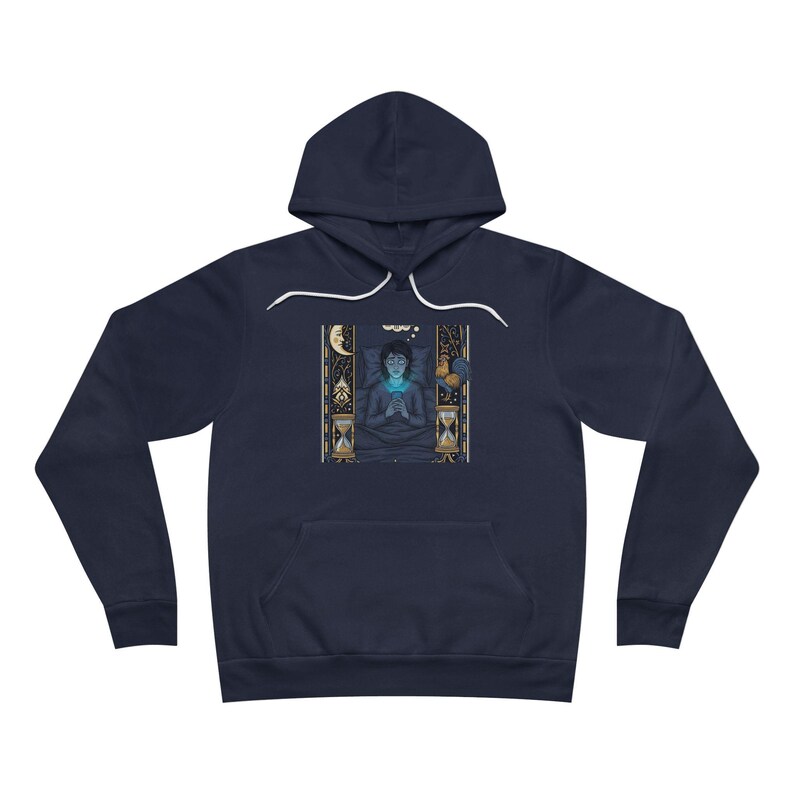 The Insomniac Tarot Card Hoodie - Night Owl Witchy Gift image 8