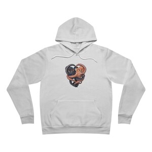 Octopus Yin Yang Hoodie - Ocean Lover Cephalopod Gift image 3