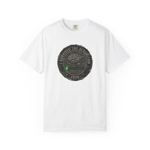 I Survived the Algorithm 2026 Graphic Tee - AI Humor Graphic Tee