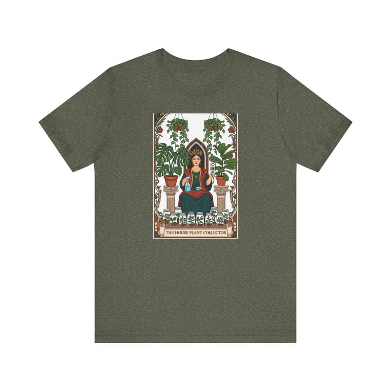 Camiseta con estampado de cartas del tarot para coleccionistas de plantas de interior - Regalo gráfico divertido imagen 10