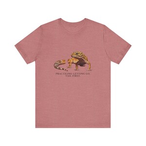 Practicing Letting Go Gecko T-Shirt image 6