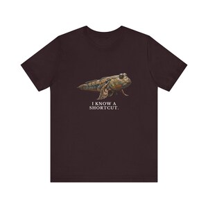 I Know A Shortcut Shirt, Funny Evolution Tee, Tiktaalik Fish Science Humor, Paleontology Gift, Prehistoric Graphic T-Shirt image 20