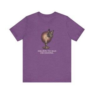 Drawn To Bad Decisions T-Shirt image 17