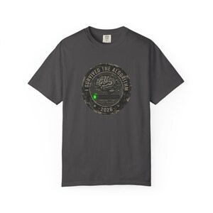 Camiseta gráfica "Sobreviví al algoritmo 2026" - Camiseta gráfica con humor sobre IA imagen 5
