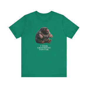 I Took Grounding Too Far T-Shirt immagine 12