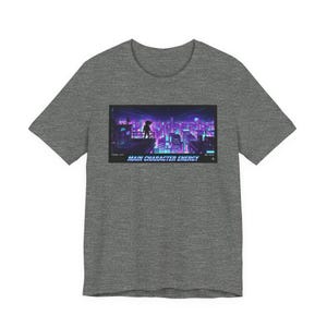 Main Character Energy Graphic Tee - Retro VHS Streetwear Gift image 7