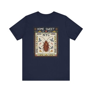 Home Sweet NYC Graphic Tee - New York City Animal Art Gift afbeelding 7