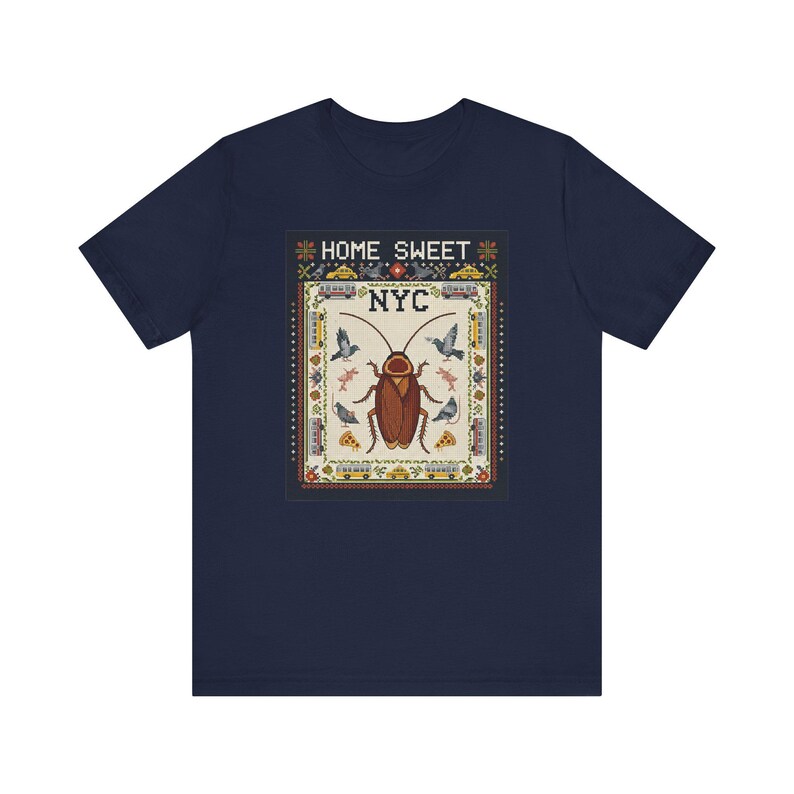 Home Sweet NYC Graphic Tee - New York City Animal Art Gift afbeelding 7