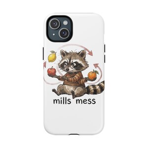 Mills Mess Raccoon Juggler Magnetic Phone Case - Funny Juggling Animal Gift image 16