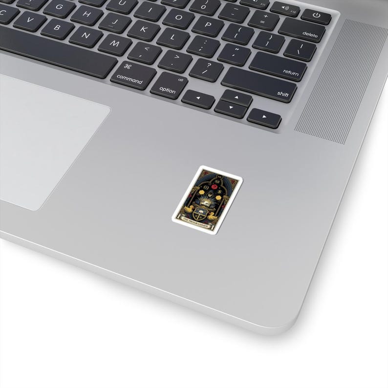 The Programmer Tarot Card Sticker - Funny Graphic Gift image 11