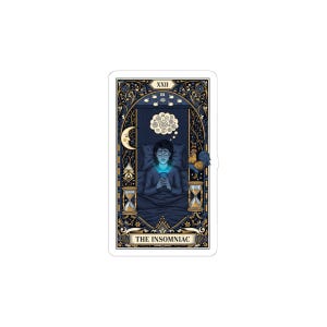 The Insomniac Tarot Card Sticker image 7