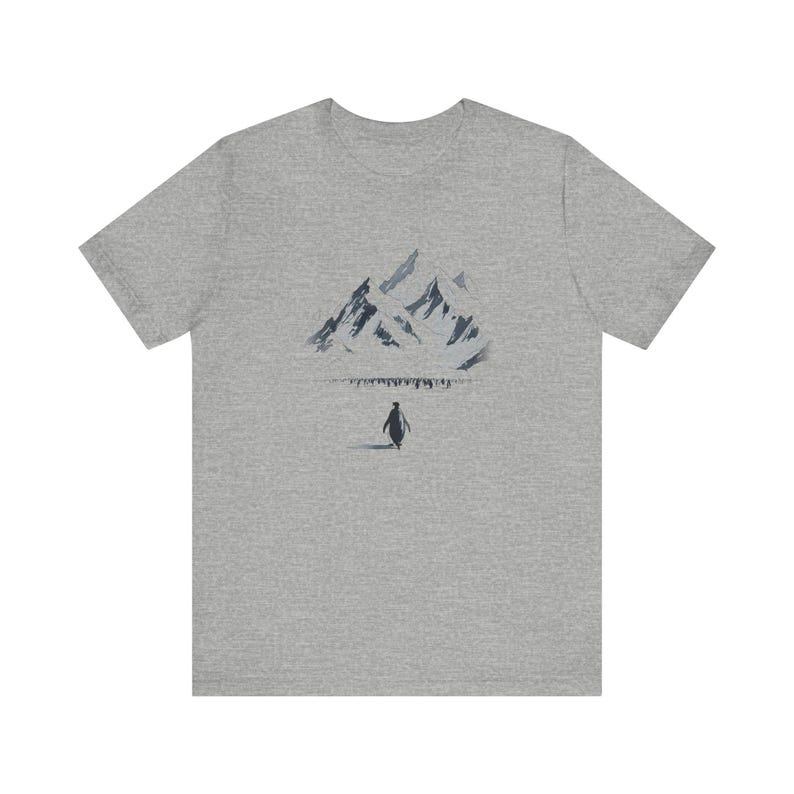 One Penguin One Purpose Graphic Tee - Antarctic Wildlife Gift zdjęcie 5