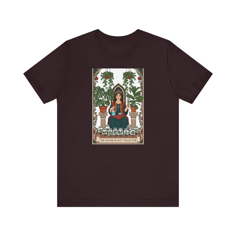 Camiseta con estampado de cartas del tarot para coleccionistas de plantas de interior - Regalo gráfico divertido imagen 9