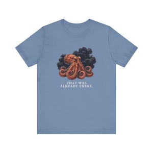 Whoever Smelt It Octopus Shirt, Funny Octopus Tee, Dad Joke Gift, Sarcastic Humor T-Shirt, Cephalopod Graphic Tee Bild 3