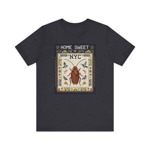 Home Sweet NYC Graphic Tee - New York City Animal Art Gift afbeelding 5