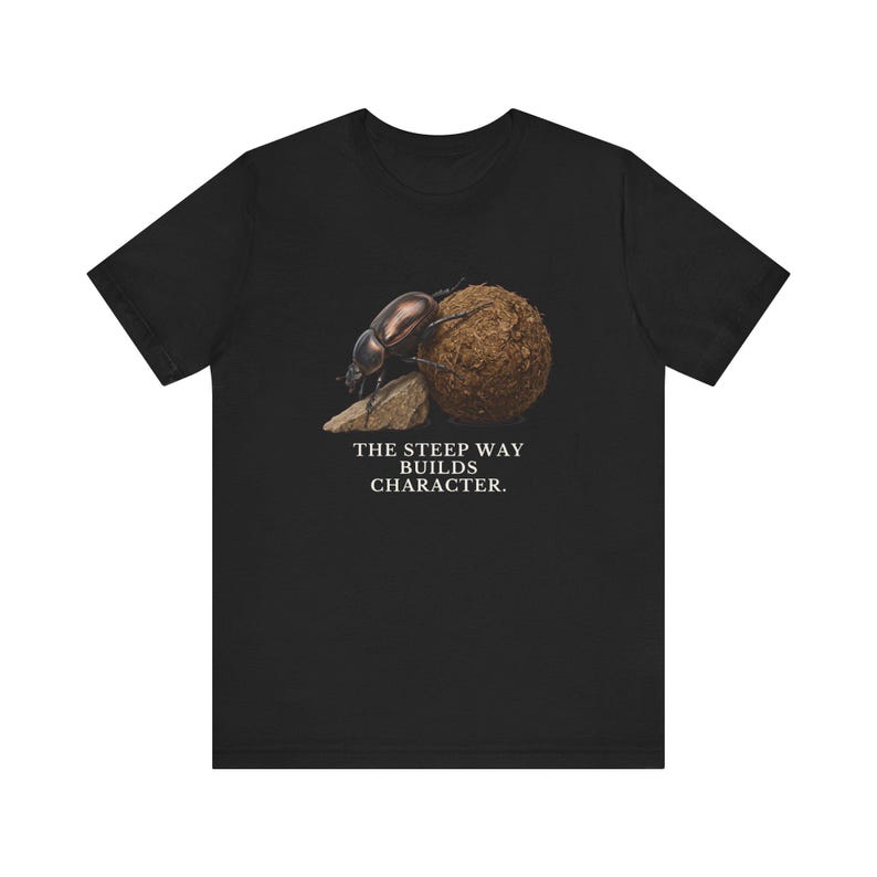 The Steep Way Builds Character T-Shirt image 8