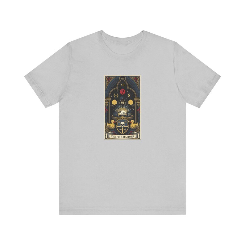 The Programmer Tarot Card Graphic Tee - Funny Graphic Gift Bild 5