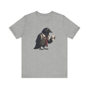 Chaos Coordinator Raven Graphic Tee - Funny Work Chaos Gift imagem 3