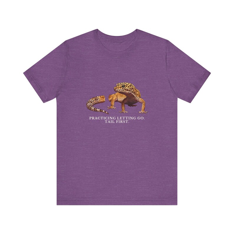 Practicing Letting Go Gecko T-Shirt image 16