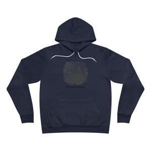 Fear Is the Misuse of the Imagination Hoodie - Dark Art Quote Gift Bild 8