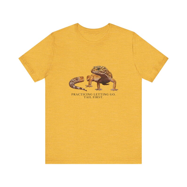 Practicing Letting Go Gecko T-Shirt image 9