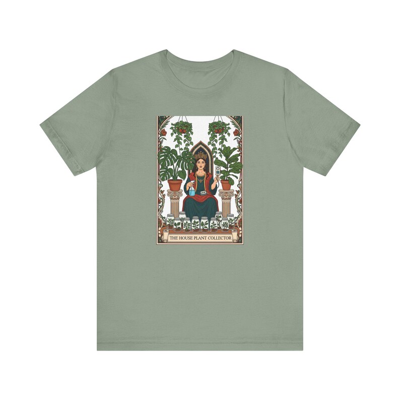 Camiseta con estampado de cartas del tarot para coleccionistas de plantas de interior - Regalo gráfico divertido imagen 11