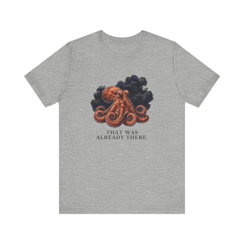 Whoever Smelt It Octopus Shirt, Funny Octopus Tee, Dad Joke Gift, Sarcastic Humor T-Shirt, Cephalopod Graphic Tee Bild 13