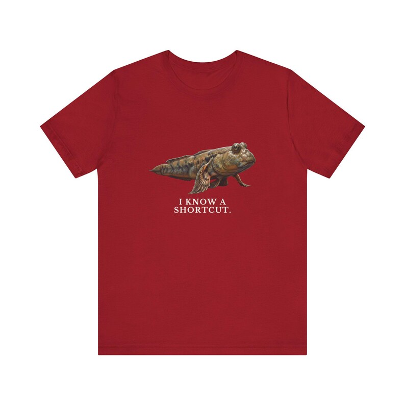 I Know A Shortcut Shirt, Funny Evolution Tee, Tiktaalik Fish Science Humor, Paleontology Gift, Prehistoric Graphic T-Shirt image 19