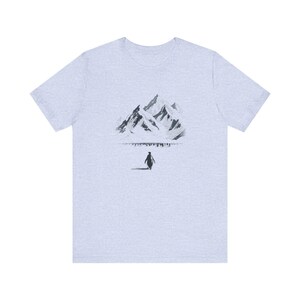 One Penguin One Purpose Graphic Tee - Antarctic Wildlife Gift zdjęcie 4