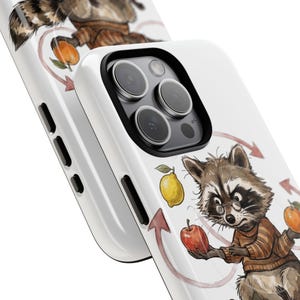 Mills Mess Raccoon Juggler Magnetic Phone Case - Funny Juggling Animal Gift image 20