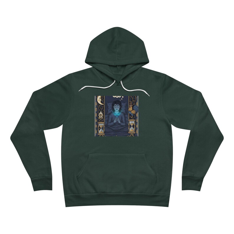 The Insomniac Tarot Card Hoodie - Night Owl Witchy Gift image 10