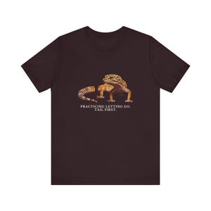 Practicing Letting Go Gecko T-Shirt image 19