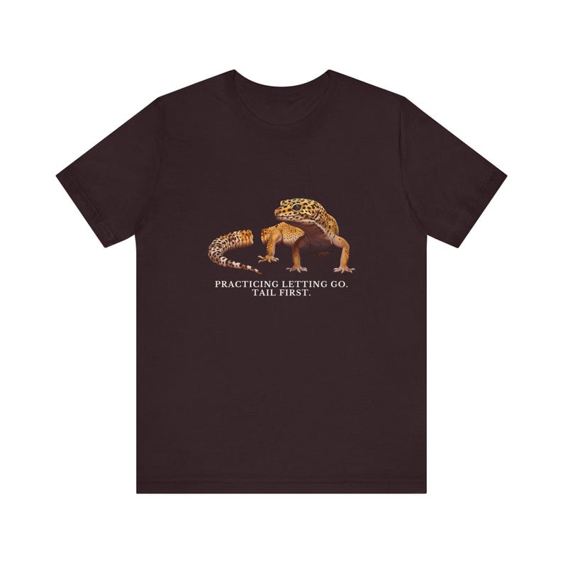 Practicing Letting Go Gecko T-Shirt image 19