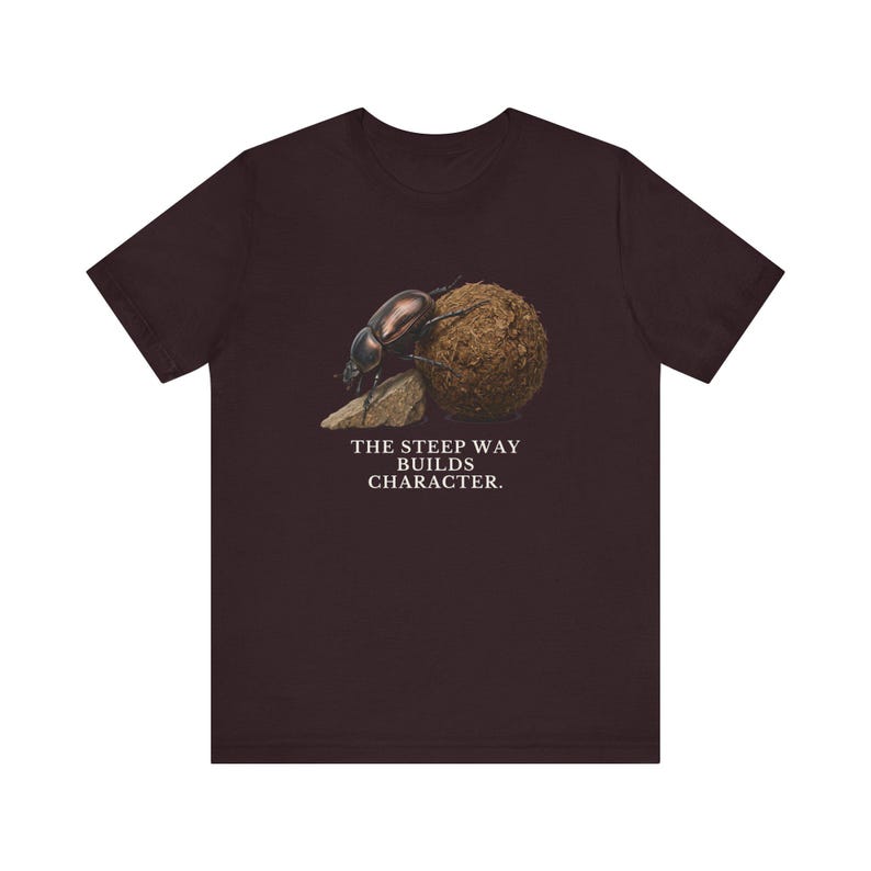 The Steep Way Builds Character T-Shirt image 20