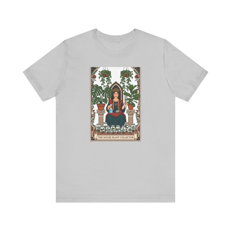 Camiseta con estampado de cartas del tarot para coleccionistas de plantas de interior - Regalo gráfico divertido imagen 5