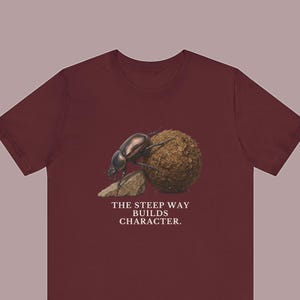 The Steep Way Builds Character T-Shirt image 1