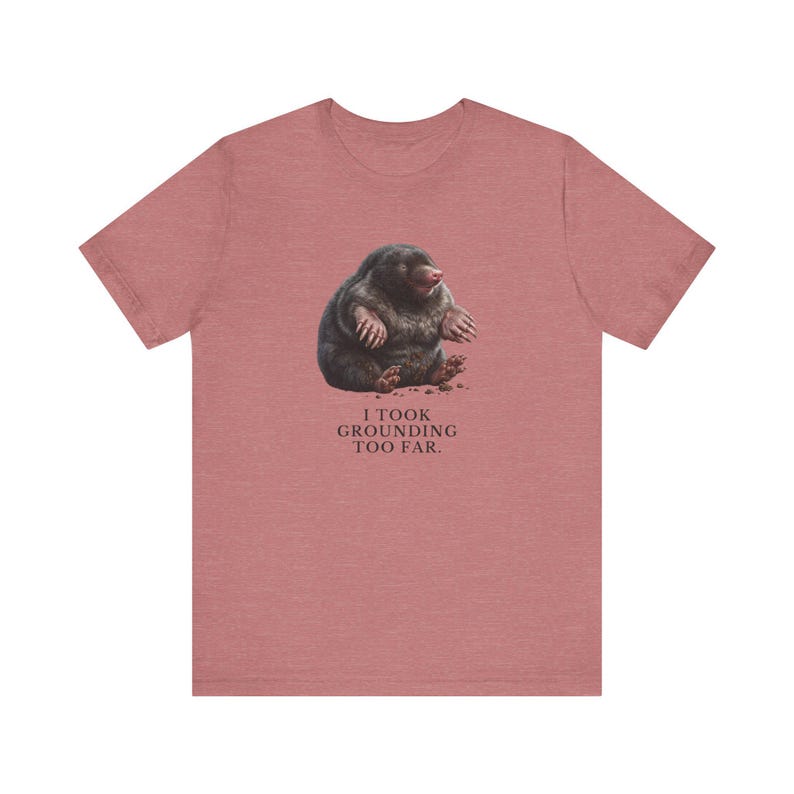 I Took Grounding Too Far T-Shirt immagine 6