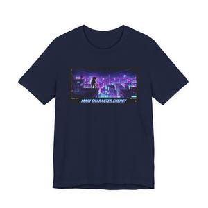 Main Character Energy Graphic Tee - Retro VHS Streetwear Gift image 12