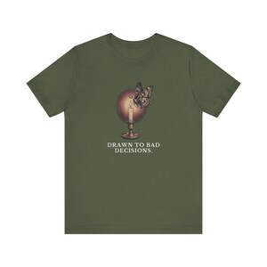 Drawn To Bad Decisions T-Shirt image 11