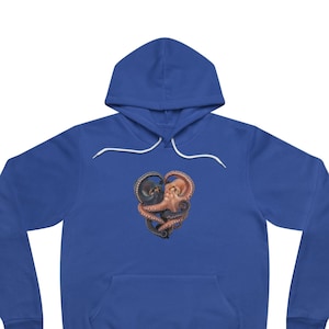 Octopus Yin Yang Hoodie - Ocean Lover Cephalopod Gift image 1