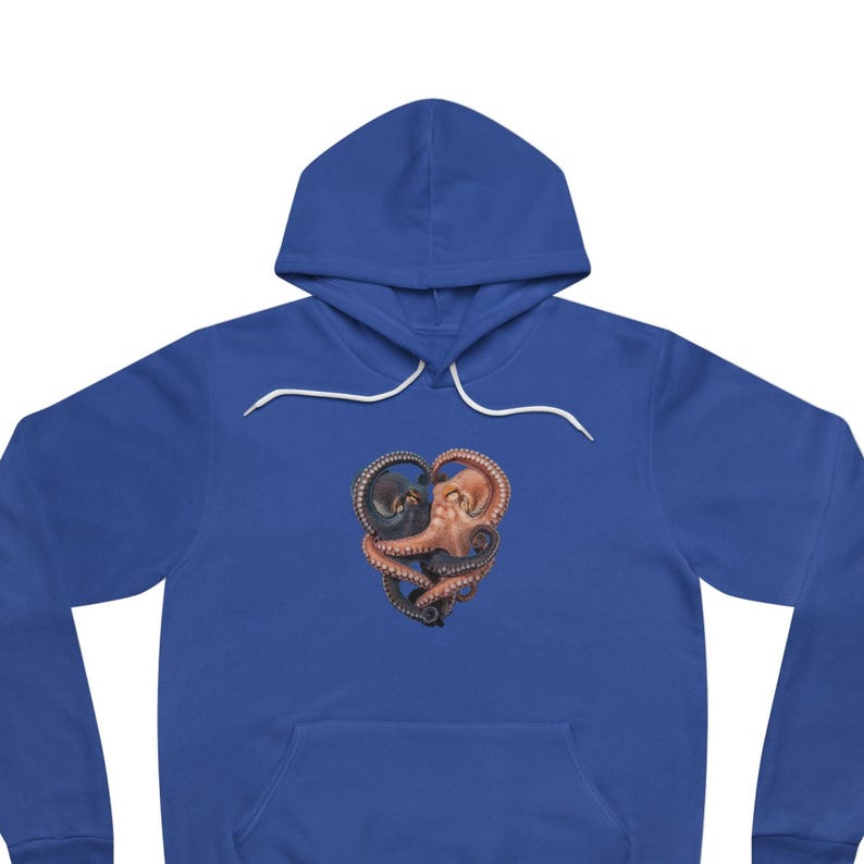 Octopus Yin Yang Hoodie - Ocean Lover Cephalopod Gift image 1