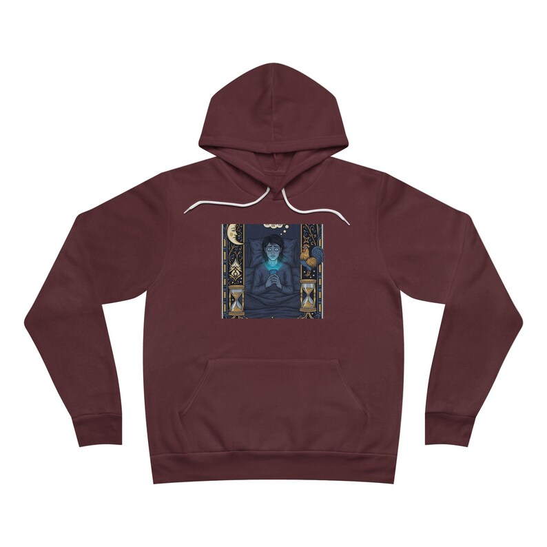 The Insomniac Tarot Card Hoodie - Night Owl Witchy Gift image 11