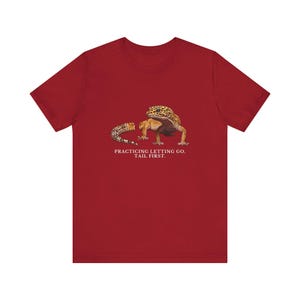 Practicing Letting Go Gecko T-Shirt image 20