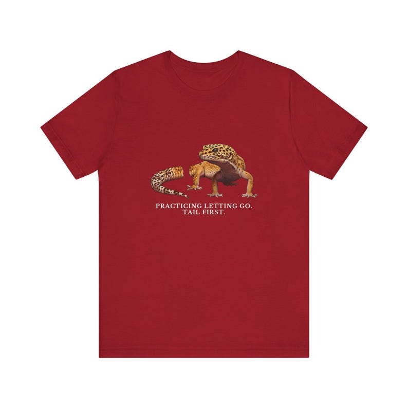 Practicing Letting Go Gecko T-Shirt image 20